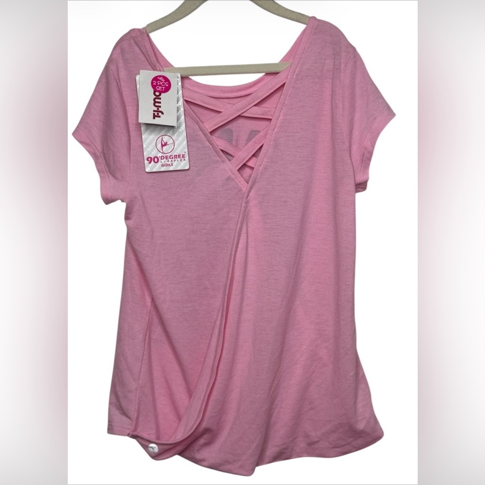 90 Degree By Reflex 2 piece Top & Legging Set Size L-10 NWT - Picture 3 of 9